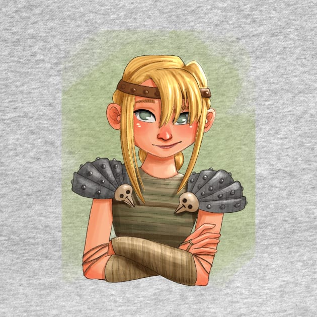 Astrid HTTYD by mshell_mayhem